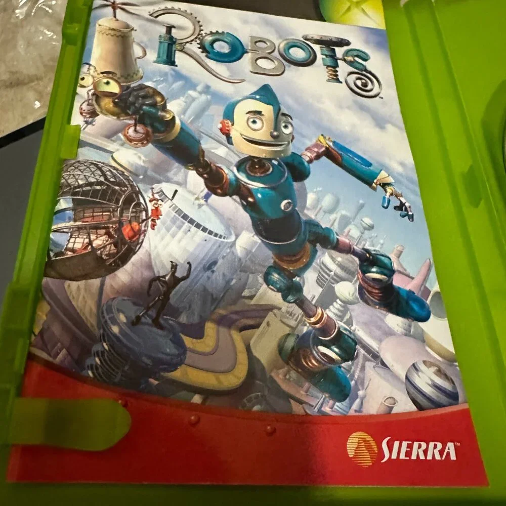 Robots (Microsoft Xbox, 2005) Complete With Manual And Original Box Tested